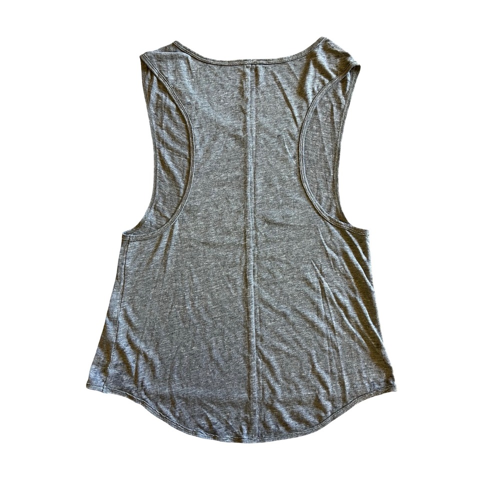 Chaser x Rush Band Gray M Tank Top Made in USA High-Low Music Rock n Roll Chic - Picture 4 of 8